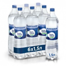 вода BonAqua Газ. 1.5 л х 6 бутылок