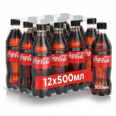 напиток Coca-Cola ZERO 0.5 л х 12 бутылок