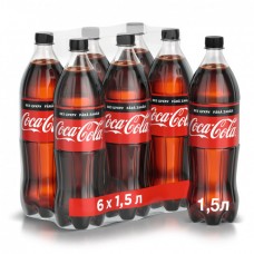 напиток Coca-Cola ZERO 1.5 л х 6 бутылок