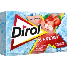 Dirol X-Fresh Клубничная свежесть 1 уп. х 16 шт.