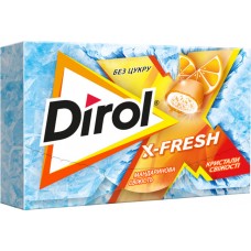 Dirol X-Fresh Мандариновая свежесть 1 уп. х 16 шт.