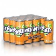 напиток Fanta Апельсин 0.33 л х 12 банок