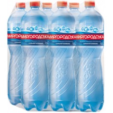 вода Миргородская Газ. 1.5 л х 6 бутылок