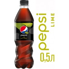 напиток Pepsi Lime 0.5 л x 12 бутылок