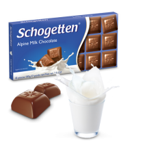 Шоколад в Плитках Schogetten Alpine Milk 1бл х 15шт купить оптом